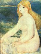 Pierre Renoir Blond Bather France oil painting reproduction